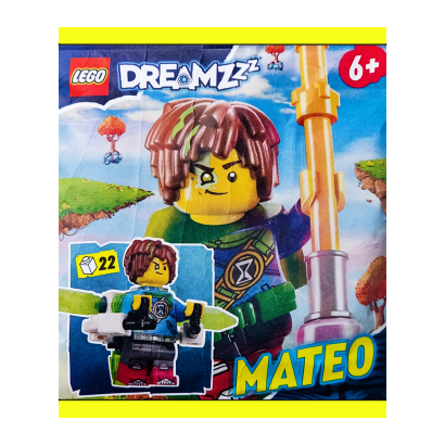 Конструктор Lego Фигурка Mateo with Jet Pack Paper Bag DREAMZzz 552402 drm044 - Фото 1 Конструктор Lego Фигурка Mateo with Jet Pack Paper Bag DREAMZzz 552402 drm044 - изображение 1