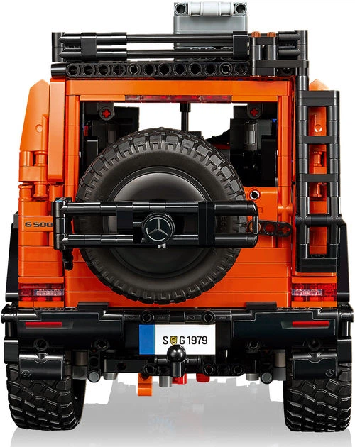 Конструктор Mercedes-Benz G 500 Professional Line, 2891 деталь, коллекционная модель в крафтовой упаковке - изображение 4