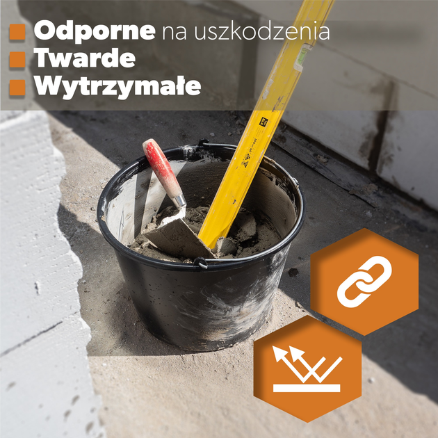 Набір будівельних відер Kadax Bado чорний 5 л x 5 шт (5902730383734) - зображення 4
