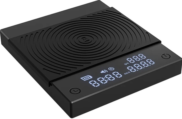 Електронні ваги для еспресо Timemore Basic 2.0 з таймером Чорні - зображення 2