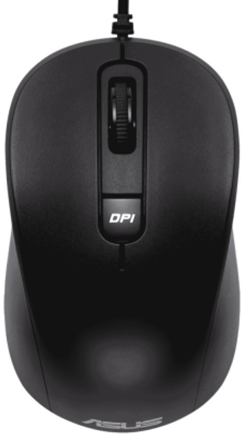 Миша ASUS MU101C Wired Black (90XB05RN-BMU000) - зображення 1