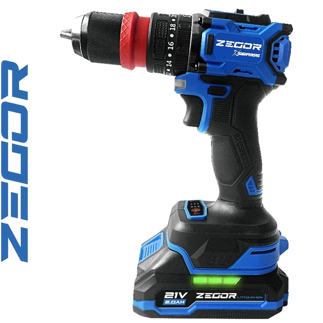 ElectrograveRipperFuzz DB＋GAINCONTROL＋α Шуруповерт аккумуляторный ударный ZEGOR CDAX-21BLHQ (бесщеточный