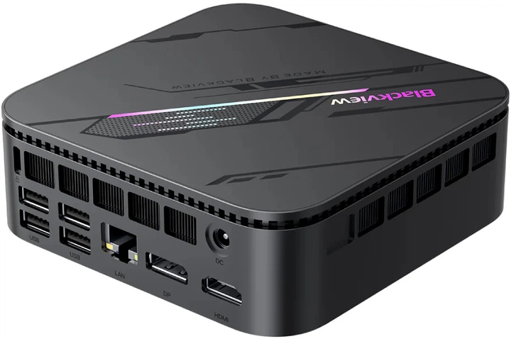 Неттоп Blackview Mini PC MP100 PRO (MP100 PRO I5 16GB+1TB) Black - зображення 4