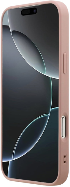 Панель Guess Fixed Glitter Big 4G для Apple iPhone 17 Pro Pink (GUHCP17LHG4SGP) - зображення 3