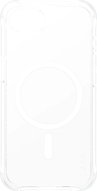 Панель CARE by PanzerGlass Fashionable Case Samba Transparent w. White Qi для Apple iPhone 16e (CRRFLCMG29845) - зображення 2