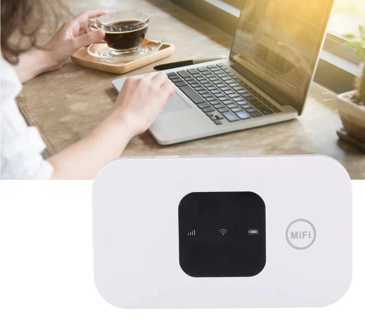 Портативный 4G LTE Wi-Fi роутер MF800-2 (150 Мбит/с, SIM, Type-C, 2100mah) Белый - изображение 4