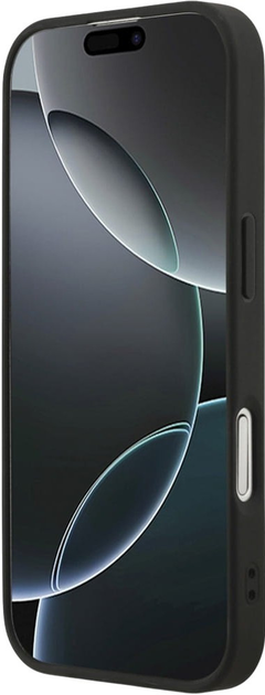 Панель Guess Fixed Glitter Big 4G для Apple iPhone 17 Black (GUHCP17SHG4SGK) - зображення 3