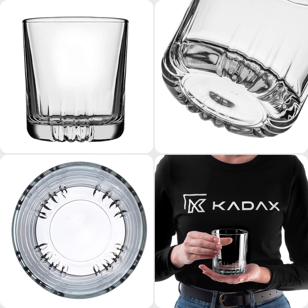 Набір склянок Kadax 280 мл 8 шт (5903699457559) - зображення 3