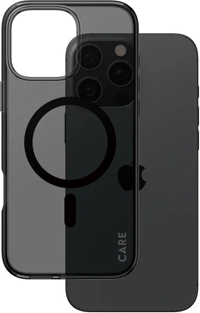Панель CARE by PanzerGlass Flagship Case Smokey Urban Combat w. Black MagSafe для Apple iPhone 16 Pro Max (5715685004186) - зображення 1