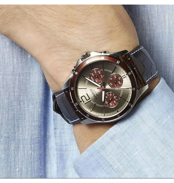Мужские часы Casio TIMELESS COLLECTION MTP-1374L-7A1 - Фото 3 Мужские часы Casio TIMELESS COLLECTION MTP-1374L-7A1 - изображение 3