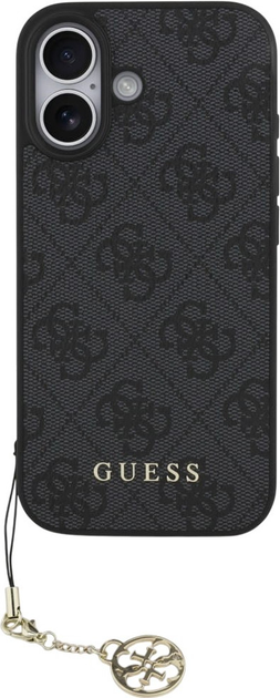 Панель Guess 4G Charms для Apple iPhone 17 Black (GUHMP17SGF4GCK) - зображення 1