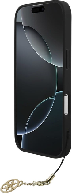 Панель Guess 4G Charms для Apple iPhone 17 Black (GUHMP17SGF4GCK) - зображення 4