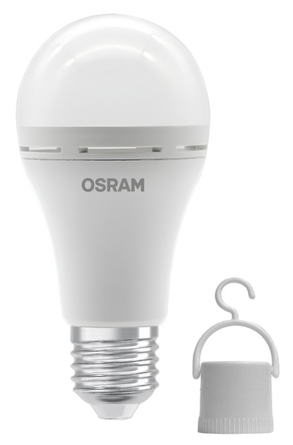 Лампа світлодіодна Osram LED E27 A60 8W 806LM 2700K Rechargeable (4099854190087) - зображення 1