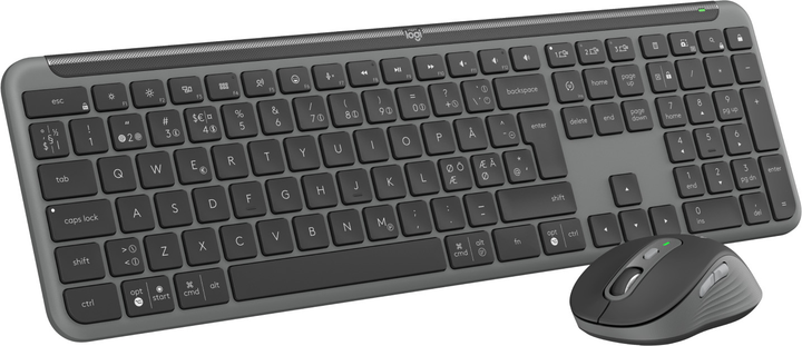 Комплект беспроводной Logitech MK950 for Business Graphite (920-012512) - зображення 3
