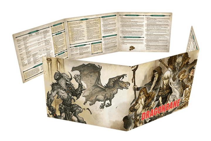 Dodatek do gry planszowej Black Monk Dragonbane: Ekran Mistrza Gry (5907729440375) - obraz 1
