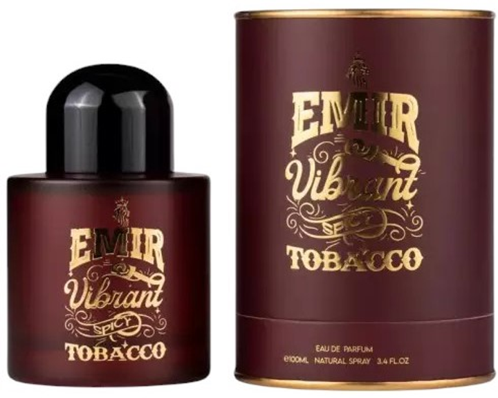 Woda perfumowana unisex Paris Corner Emir Vibrant Spicy Tobacco 100 ml (6299098700112) - obraz 1