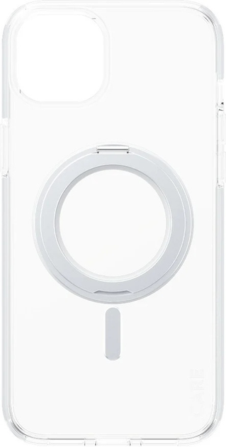 Панель CARE by PanzerGlass Feature Case Transparent w. Silver Kickstand & MagSafe для Apple iPhone 15 Plus (5715685005510) - зображення 2