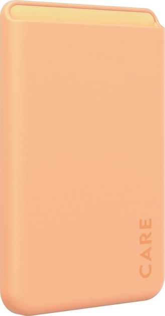 Etui na karty CARE by PanzerGlass Fashionable Card Holder do Apple iPhone Peachy (5715685011191) - obraz 2