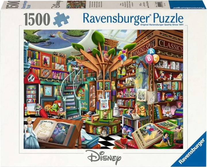 Пазл Ravensburger Книги Діснея 1500 елементів 12001582 (4005555015826) - зображення 1