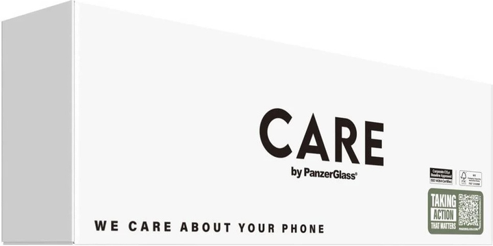 Панель CARE by PanzerGlass Fashionable Case Samba Black w. MagSafe для Apple iPhone 16e (CRBFBQIG29845) - зображення 4