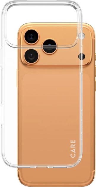 Панель CARE by PanzerGlass Fashionable Case Transparent X-Ray Soft Basic для Apple iPhone 17 Pro Max (CR84388) - зображення 1