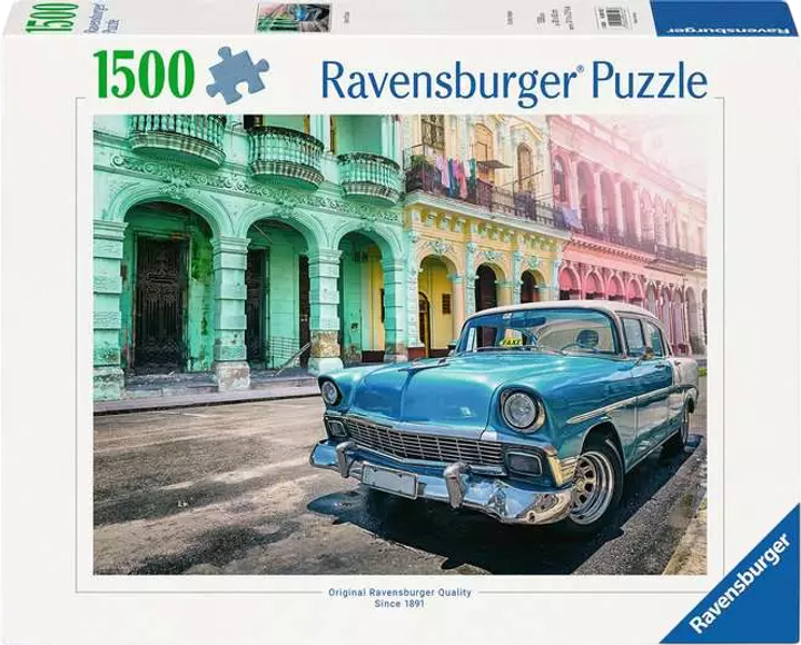 Пазл Ravensburger Машини Куби 1500 елементів 12000722 (4005555007227) - зображення 1