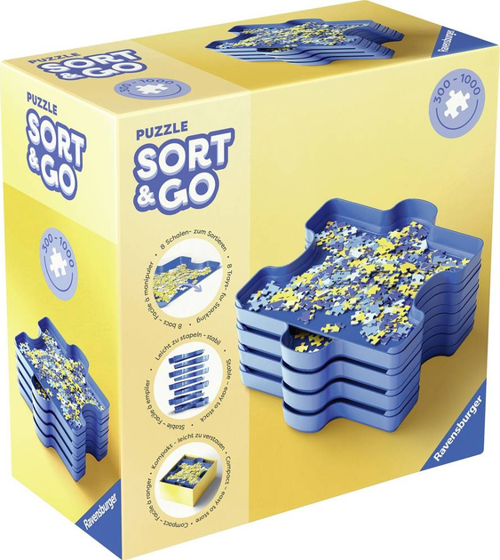 Сортувальник для пазлів Ravensburger Sort&Go 12001674 (4005555016748) - зображення 2