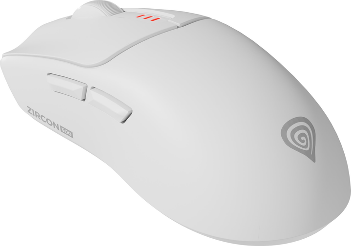 Mysz Genesis Zircon 500 Wireless/Bluetooth/USB White (NMG-2114) - obraz 4
