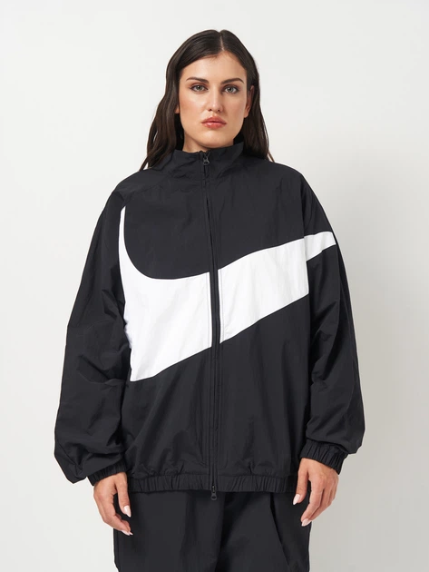 Спортивна вітровка для бігу жіноча Nike W Nsw Logo Os Track Jkt