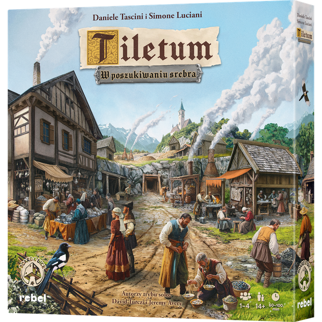 Настільна гра Rebel Tiletum: У пошуках срібла (5906954790453) - зображення 1