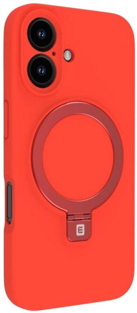 Панель Evelatus Premium Magsafe Soft Touch Silicone with Stand для Apple iPhone 16 Red (EVEAPP16PMSSTSR) - зображення 1