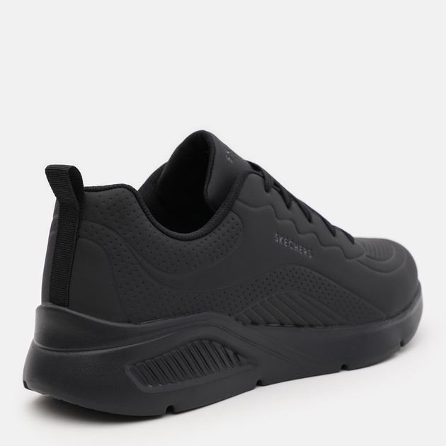 Чоловічі кросівки Skechers Uno Lite - Lighter One 183120-BBK 42.5 Чорні (196989773025) - зображення 4