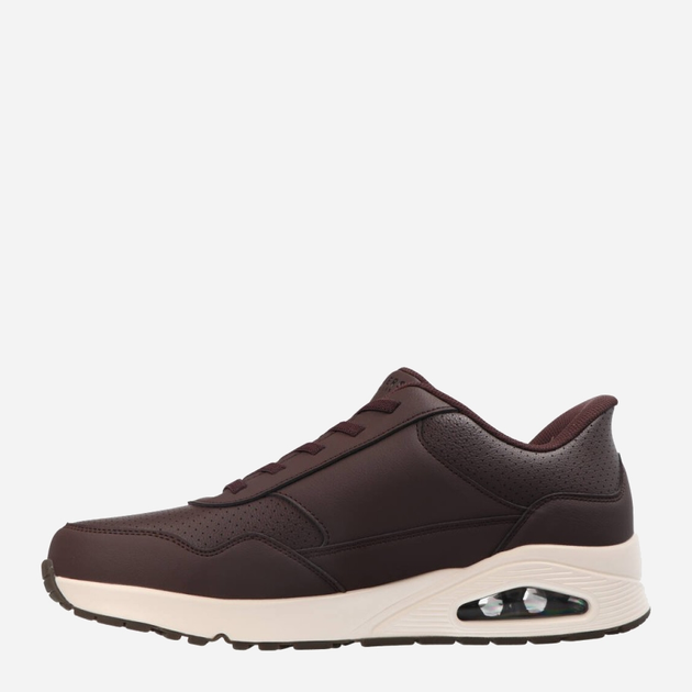 Чоловічі кросівки Skechers Uno Banksia Luxe 183023-CHOC 46 Коричневі (198739857825) - зображення 3