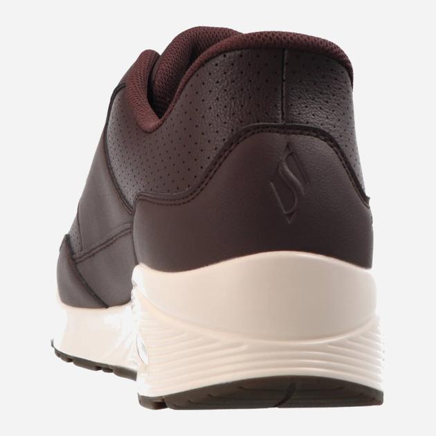 Чоловічі кросівки Skechers Uno Banksia Luxe 183023-CHOC 46 Коричневі (198739857825) - зображення 4