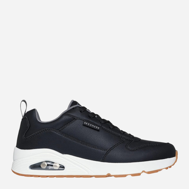 Buty sportowe męskie Skechers Uno - Alder 183012-BKGY 41 Czarne (198376315689) - obraz 1