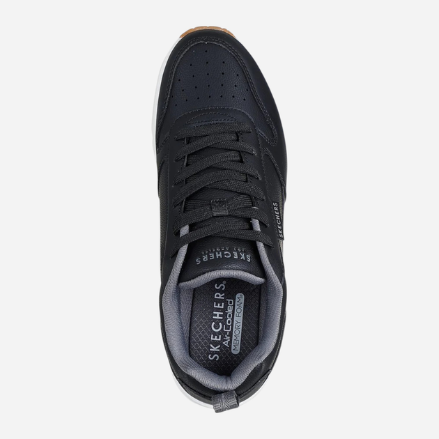 Чоловічі кросівки Skechers Uno - Alder 183012-BKGY 44 Чорні (198376315733) - зображення 4