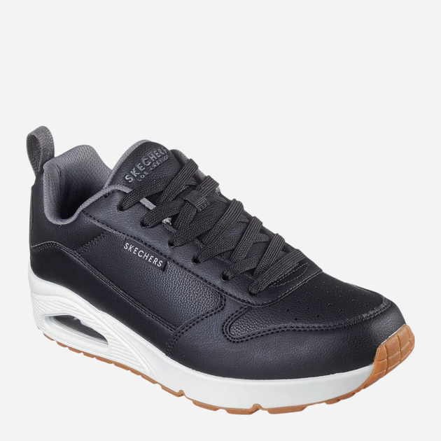 Чоловічі кросівки Skechers Uno - Alder 183012-BKGY 45 Чорні (198376315740) - зображення 2