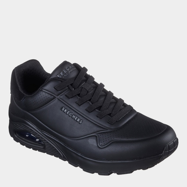 Чоловічі кросівки Skechers Uno - Tailored Air 183007-BBK 44 Чорні (198739410068) - зображення 2