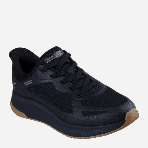 Чоловічі кросівки Skechers BOBS Sport Squad Chaos 4 118423-BBK 45.5 Чорні (198376653750) - зображення 2