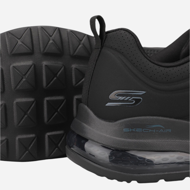 Чоловічі кросівки Skechers BOBS Vision Air 118280-BBK 44 Чорні (198739698442) - зображення 5