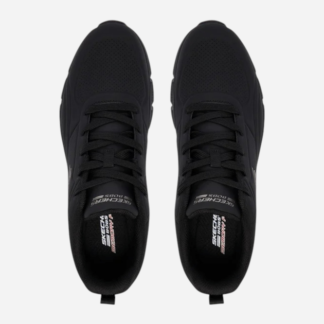 Чоловічі кросівки Skechers Bobs B Flex 118110-BBK 45 Чорні (199025023368) - зображення 4