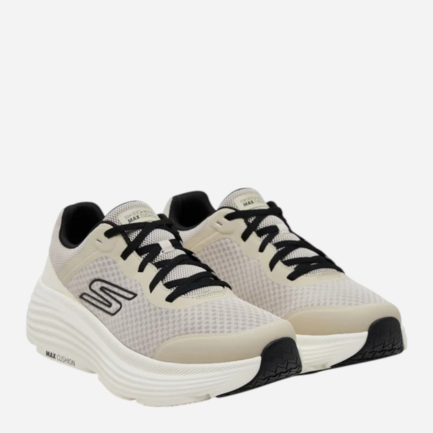 Чоловічі снікери Skechers Max Cushioning Endeavour 220613-TPBK 45 Бежеві (198376940942) - зображення 2