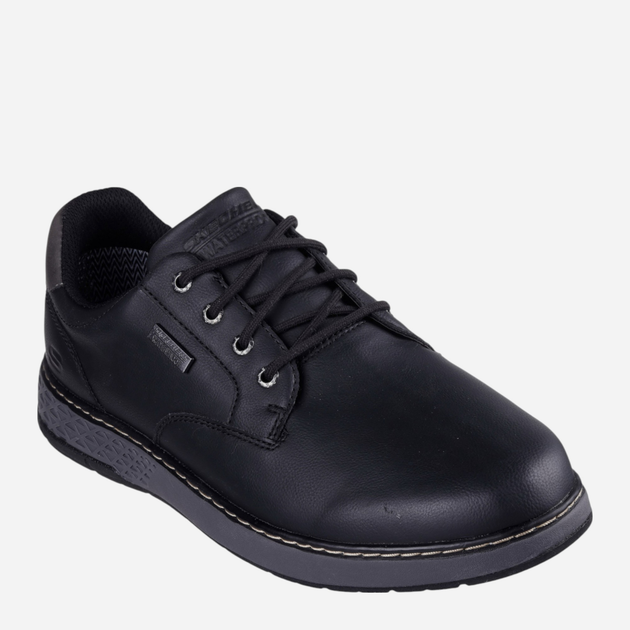 Buty derby męskie Skechers Garlan - Pryor 205234-BLK 43 Czarne (197976697836) - obraz 2
