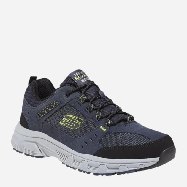Чоловічі кросівки для трекінгу Skechers Oak Canyon 51893-NVLM 45 Сині (192283139383) - зображення 3
