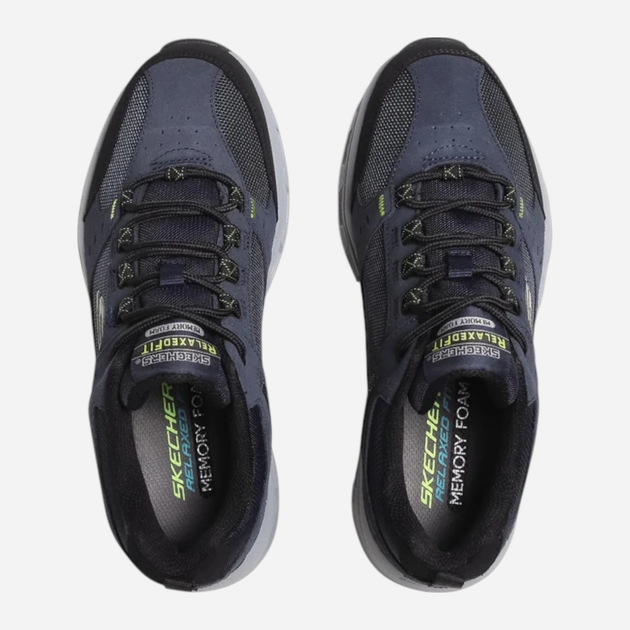 Чоловічі кросівки для трекінгу Skechers Oak Canyon 51893-NVLM 42.5 Сині (192283139352) - зображення 7