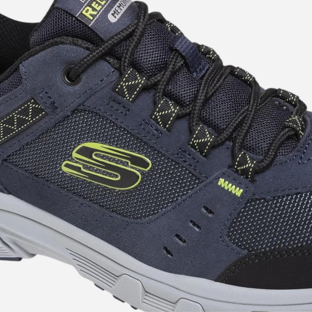 Чоловічі кросівки для трекінгу Skechers Oak Canyon 51893-NVLM 46 Сині (192283139406) - зображення 8