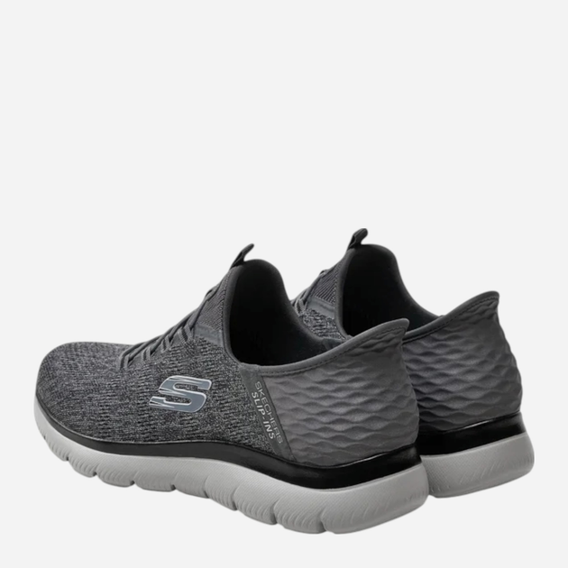 Buty sportowe męskie Skechers Summits - Key Pace 232469-CCBK 41 Szare (197627111667) - obraz 3