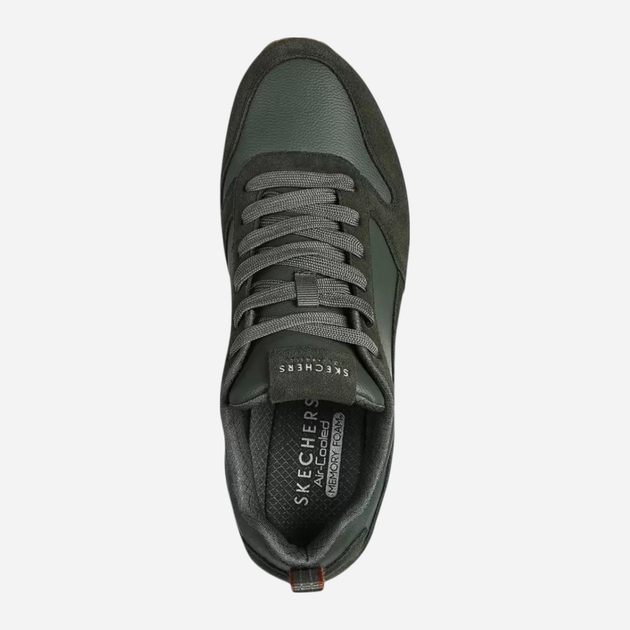 Чоловічі кросівки Skechers Uno Stacre 52468-OLV 45.5 Хакі (196989910765) - зображення 4