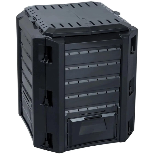 Компостер садовий PROSPERPLAST 1модуль 380л чорний Польща (IKST380C-S411) - зображення 3