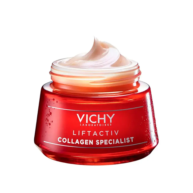 Набір для догляду за обличчям Vichy Liftactiv Collagen Specialist Крем для обличчя денний 50 мл + Крем для зони навколо очей 15 мл (8431567697525) - зображення 5